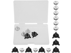 Kit De 21 Tornillos De Plástico Para El Montaje De La Visera Del Casco De Motocicleta, Fácil Instalación, Accesorios Ligeros.