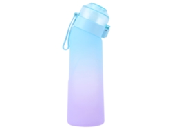 Botella De Agua Deportiva De 650 Ml (azul), Fabricada En Plástico Reutilizable.