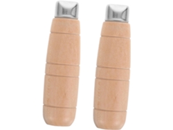 Besportble Juegos De Mangos Madera Maciza Mango Práctico Del