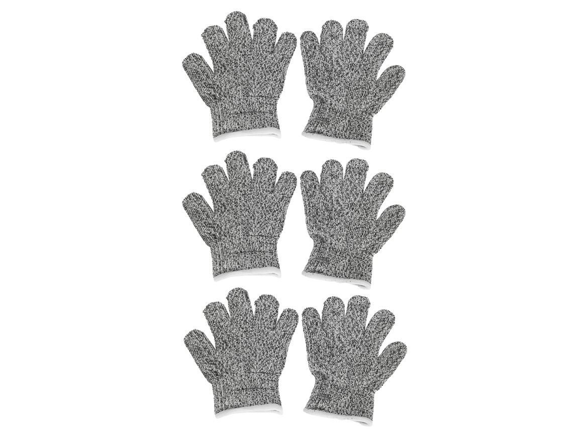 Guantes Hppe Resistentes A Cortes Para Niños, 3 Pares, Jardín, Actividades Al Aire Libre, Trabajo