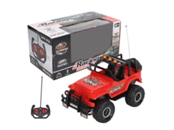 Ats-coche Rc Todo Terreno 4x4 1/18 Rotación 360 Grados Alto Velocidad Con Control Remoto Rojo