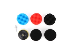 Kit De 7 Almohadillas De Pulido De 8 Cm Con Adaptador Para Taladro Para Automóviles