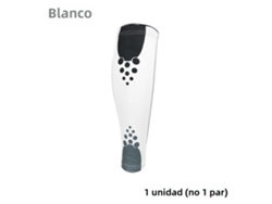(blanco L) Mangas De Compresión Deportivas Para Pantorrillas Para Correr Y Andar En Bicicleta