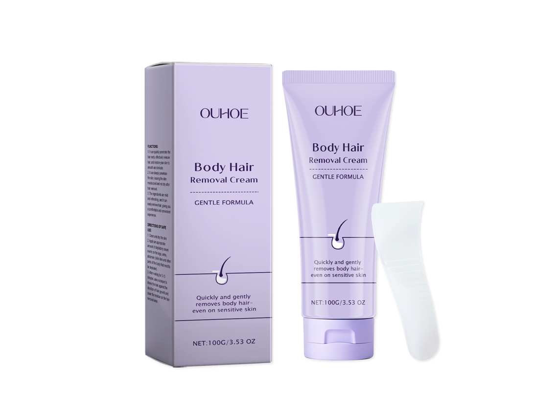 Crema depilatoria suave y eficaz