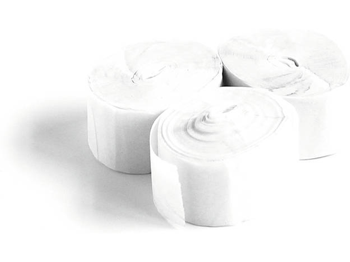 Serpentina TCM 10m x 1.5 cm, Blanco, 32x
