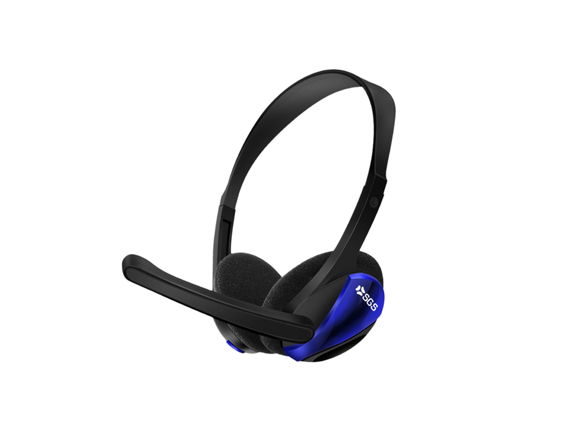 Auriculares Sgsraptorbl Cuffia Filo Gaming Raptor Microfono SGS Azul