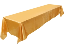 Mantel Antimanchas, 145 X 320 Cm, Liso, Apto Para Cualquier Mesa, Fácil De Lavar.
