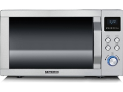 Microondas SEVERIN MW7774 (25 L - Con Grill - Inox)