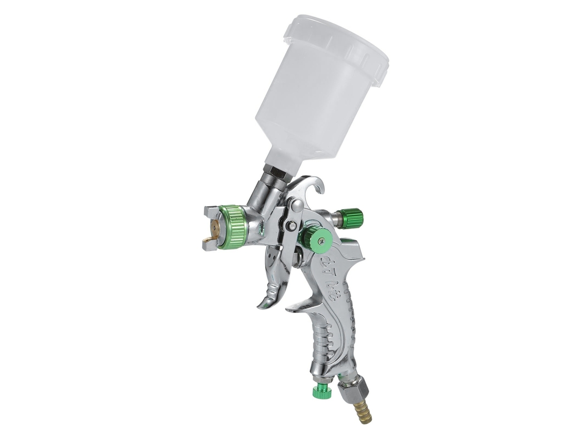 Mini Pistola De Pintura Aérea Con Depósito De 100 Ml Y Boquilla De 0,8 Mm Para Coches, Muebles Y Paredes.