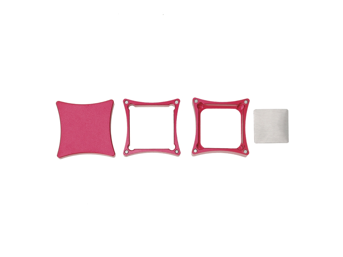 Junli-soporte Universal De Metal Para Tiza De Billar Y Snooker, Color Rojo