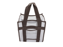 Bolsa Portátil De Malla Oxford De Gran Capacidad Para La Playa, La Piscina Y Para Recoger Conchas.