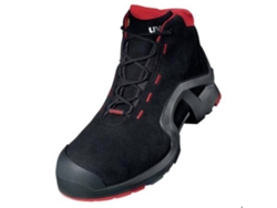 UVEX 1 Support 8517242 Esd S3 Zapatos de seguridad antiestáticos Talla UE: 42 Rojo/Negro 1 par