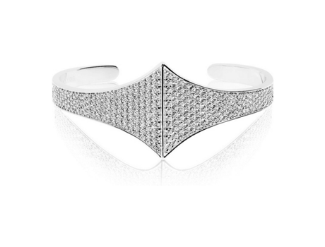 Pulsera Mujer Sif Jakobs BG007-CZ Gris Plata de ley (16 cm)