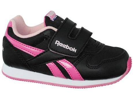 Zapatillas REEBOK Royal Cljogg Bebés (17 - Negro y Rosa)