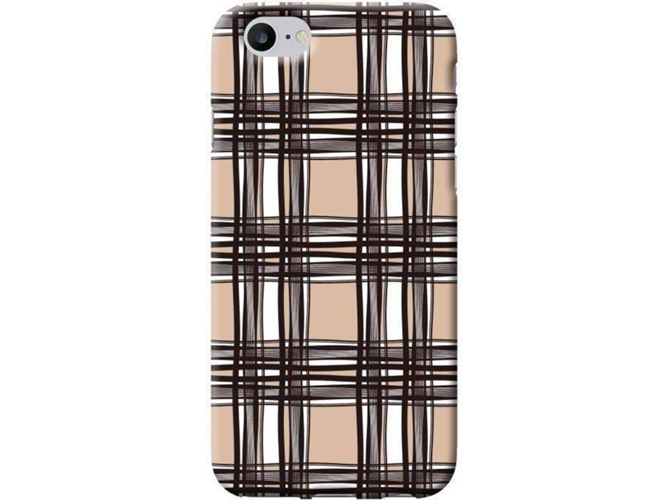 Funda iPhone 6, 6s, 7, 8 BENJAMINS Hot Fabric Marrón