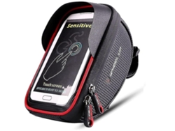Bolsa para manillar de bicicleta, soporte seguro para iPhone Xs y otros smartphones, ideal para ciclistas que necesitan acceso rápido. FACPOET