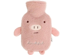 Bota De Agua Caliente Con Funda De Peluche Suave, Diseño Animal Bonito, Regalo Ideal Para Familia Y Amigos