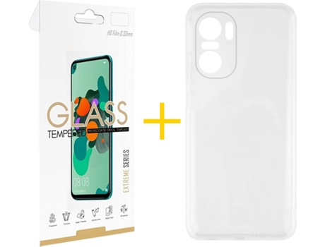 Carcasa + Protector de Pantalla para Xiaomi MI 11I SKYHE Transparente Claro