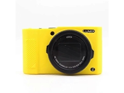 Funda protectora de silicona suave compatible con la cámara digital Panasonic Lx10, antiarañazos y anticaídas Facpoet