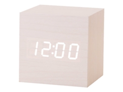 Reloj Despertador Digital con Pantalla LED de Madera. Kofihety