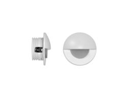 Foco empotrable LED Ilo Beneito Faure de 2 W, luz cálida de 3000 K, foco empotrable circular blanco de 120°.