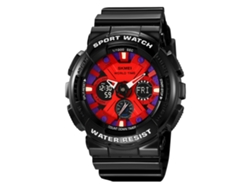 Reloj Deportivo Digital Skmei Para Hombre Con Alarma Resistente Al Agua