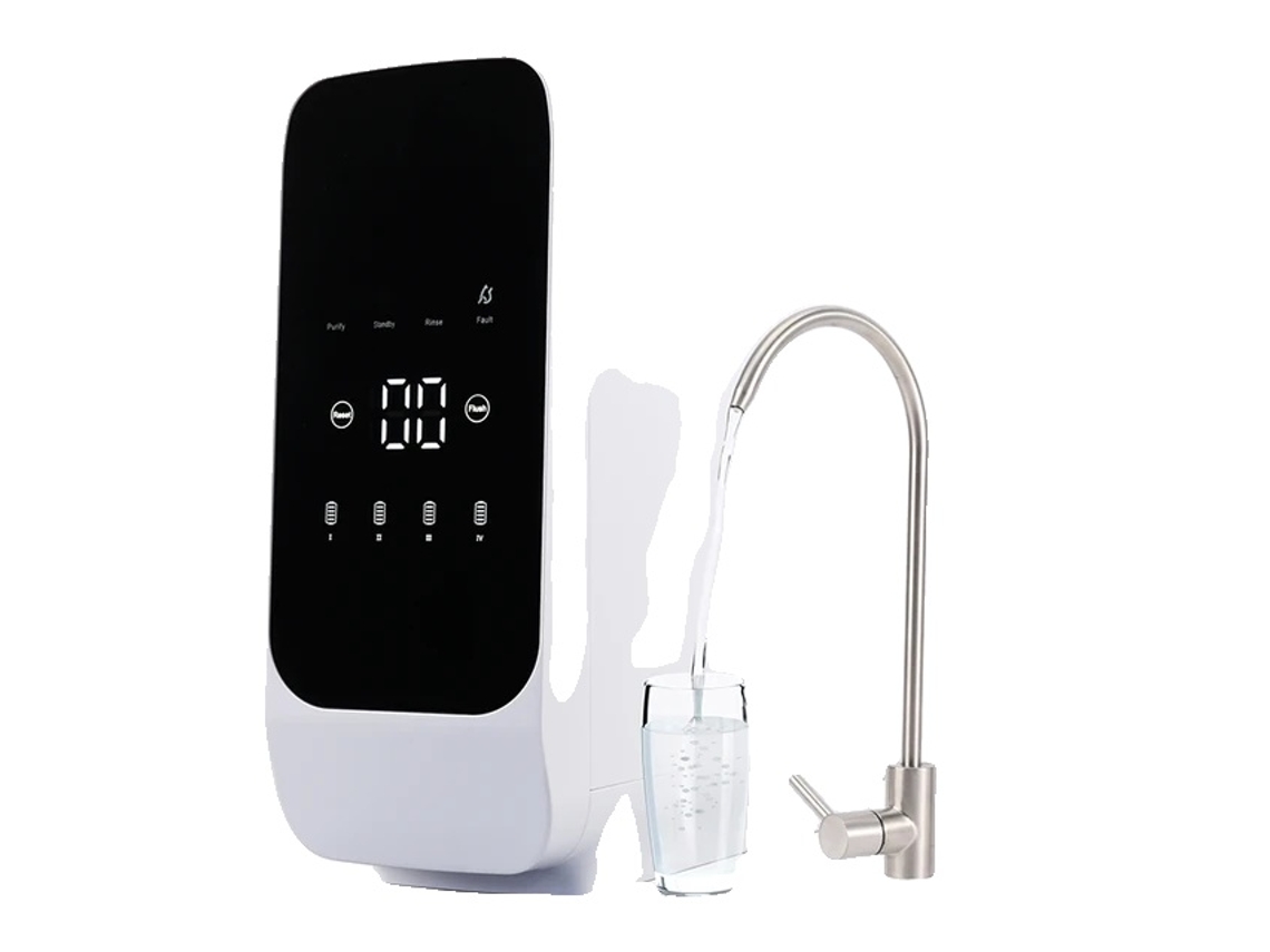 Sistema de filtración de agua por ósmosis inversa, alto caudal de 600 gpd, sin tanque de agua, 110 V-240 V, UE, 600 gpd