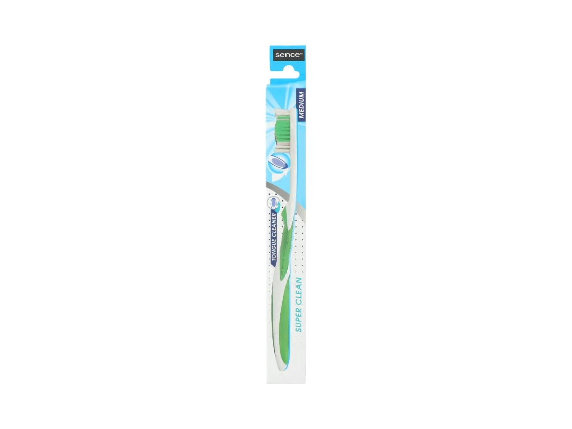 Cepillo de dientes Sence Bauty Green (mediano)