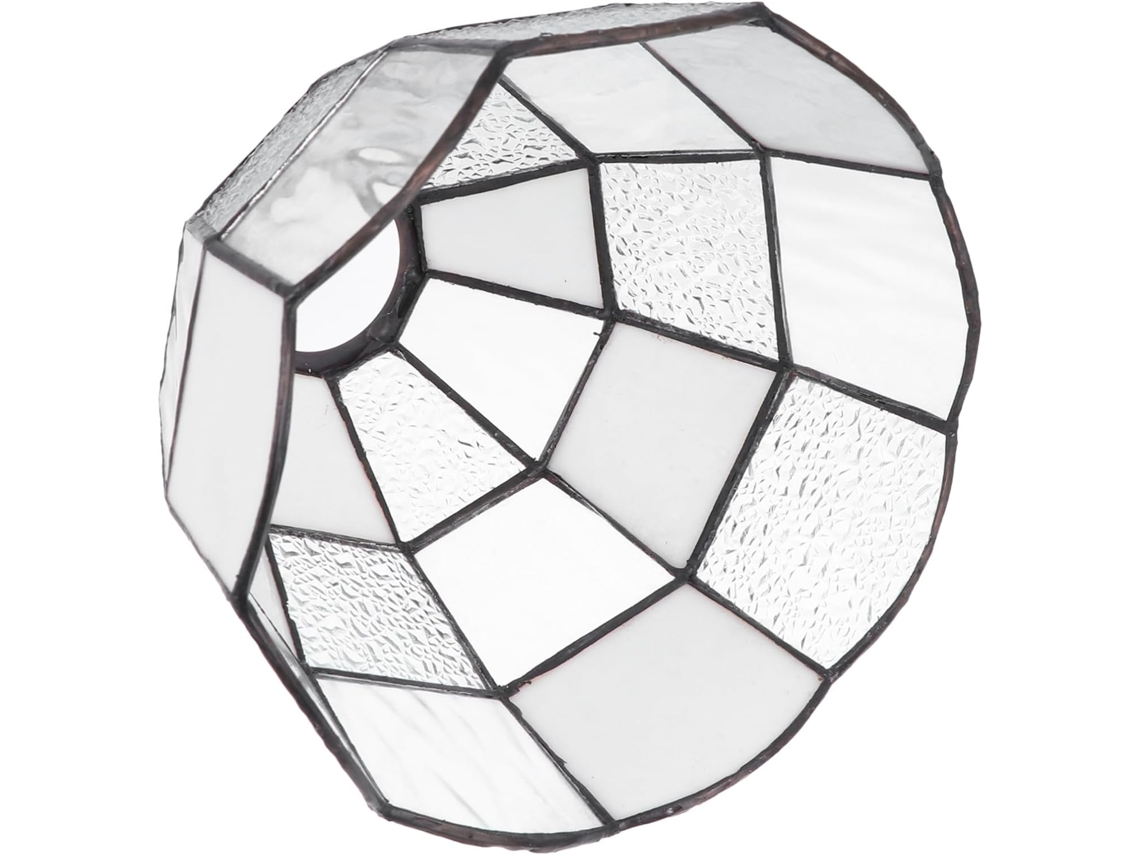 Lámpara de araña decorativa blanca para uso en interiores: accesorio de iluminación sencillo y fácil de instalar.