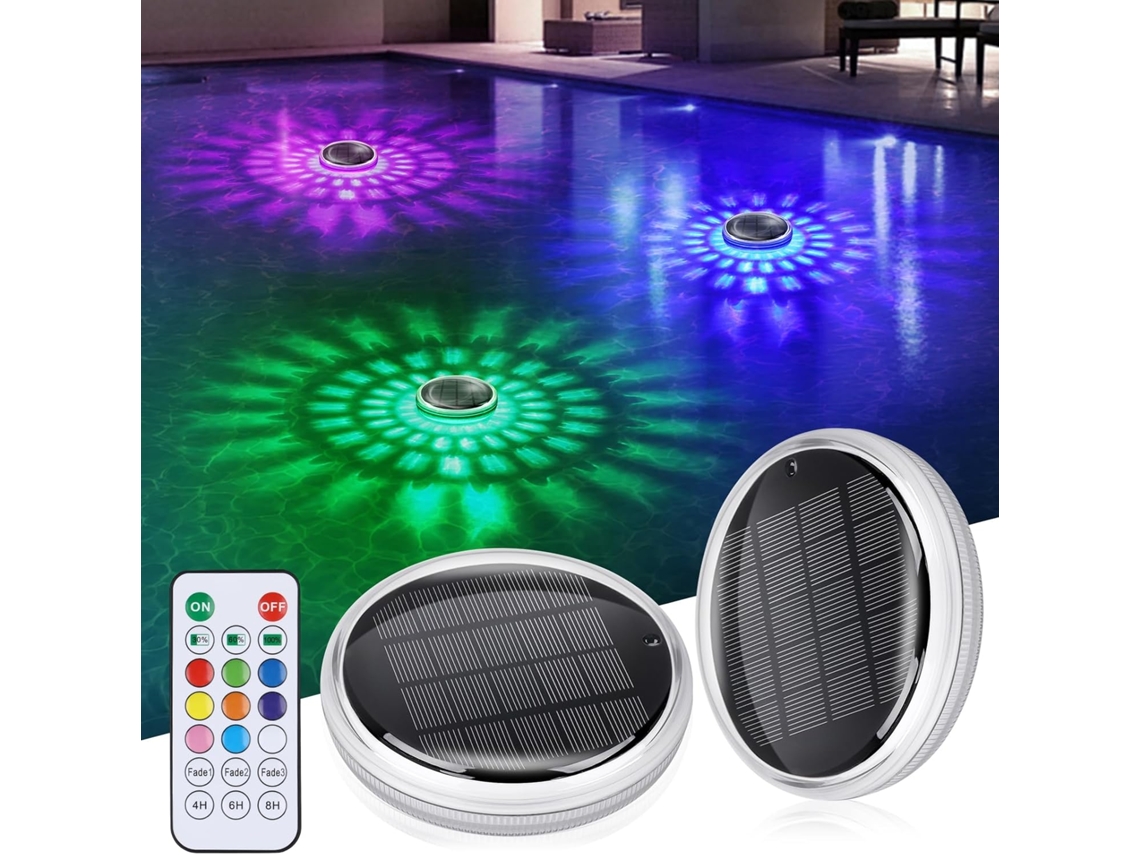 2-pack Solar Flotante
