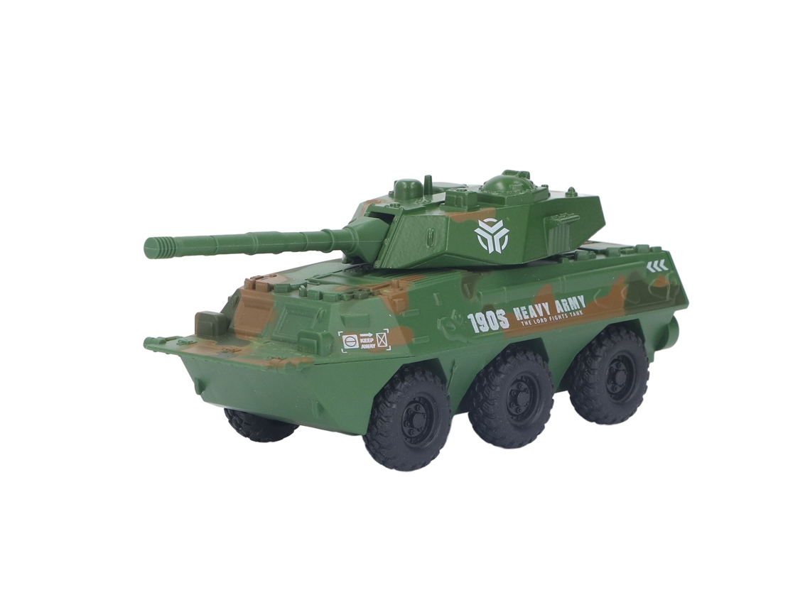 Camión Militar De Juguete Con Muelles De Aleación, Vehículo De Combate Realista Para Niños.