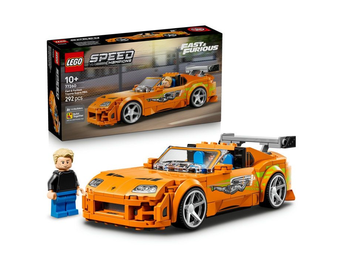 Lego Speed Champions A Todo Gas – Toyota Supra Mk4 - 77260