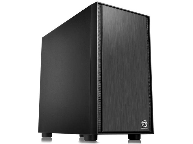 Caja PC THERMALTAKE Versa H17 (Micro ATX - Negro)