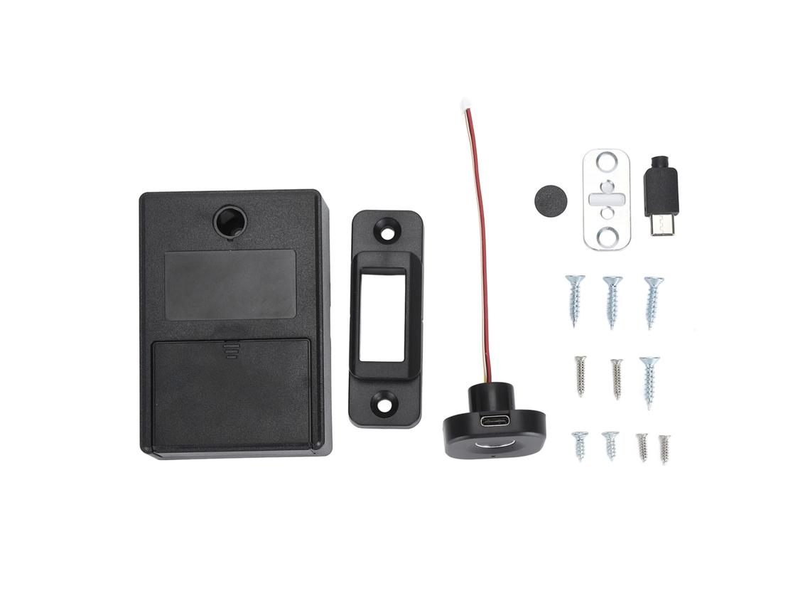 Cerradura Digital Inteligente Para Cajones, Biométrica, Sin Llave, Oculta, Para Armarios, Escritorios, Hogar Y Oficina.