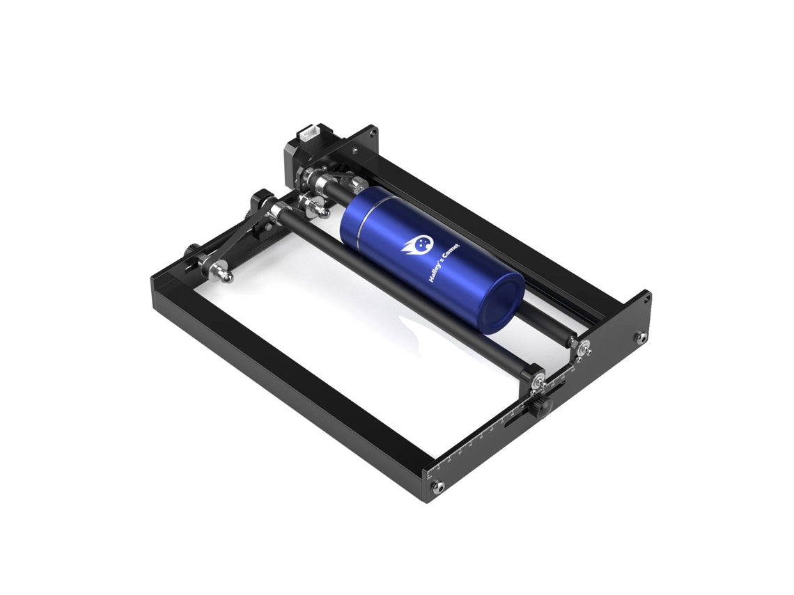 Grabador láser con rodillo giratorio, para grabar objetos cilíndricos, amplia compatibilidad con OEM
