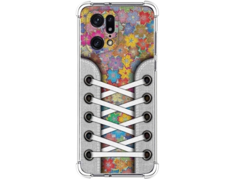 Carcasa para Oppo Find X5 Pro 5G TUMUNDOSMARTPHONE Dibujos Antigolpes Zapatillas 05 Multicolor
