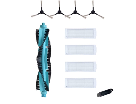 Cepillo de repuesto para trapos, cepillo lateral de filtro Hepa para Viomi V2 Pro V3 Se V-Rvclm26B, mopa aspiradora P V-Rvclm21B, accesorios