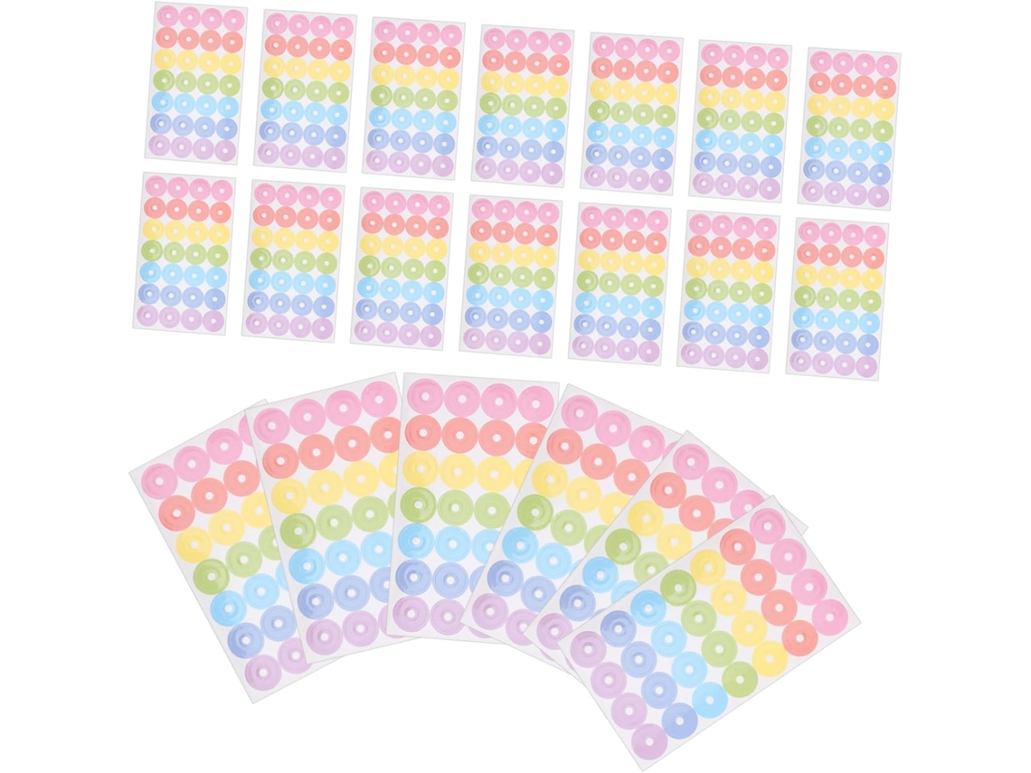 20 hojas de protectores de papel adhesivos para uso doméstico y de oficina, para reforzar y reparar papel Gokoco