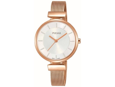 Reloj PULSAR Mujer (Acero Inoxidable - Rosa)