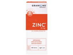 Zinc 15 Mg 60 Cápsulas GRANIONS