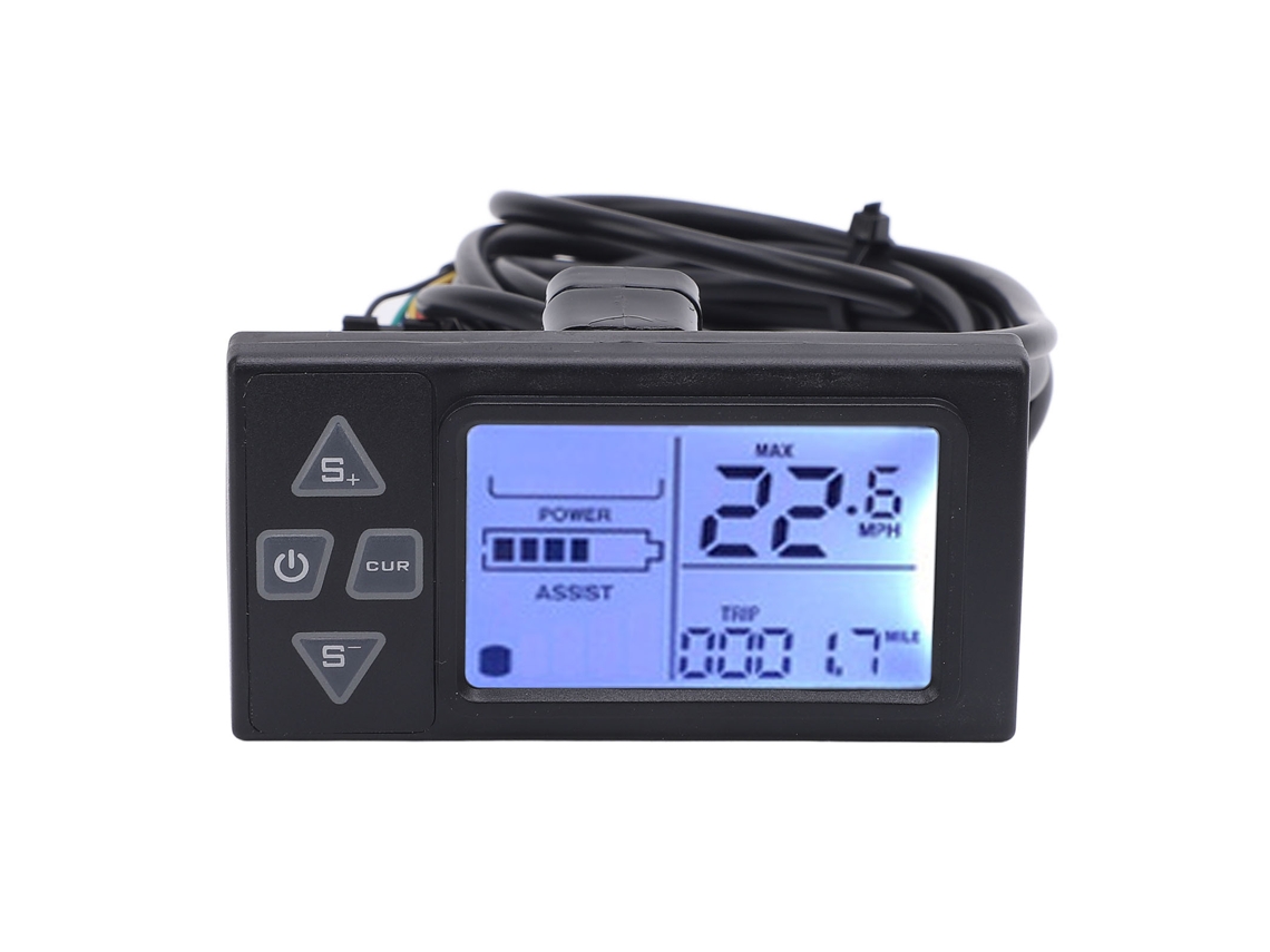 2026-panel De Control Lcd Eléctrico Impermeable 861 Para Patinete Eléctrico Accesorios De Bicicleta