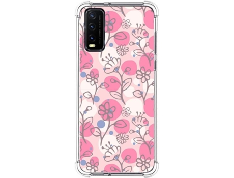 Carcasa Vivo Y20s TUMUNDOSMARTPHONE Dibujos Antigolpes Flores 07 Multicolor