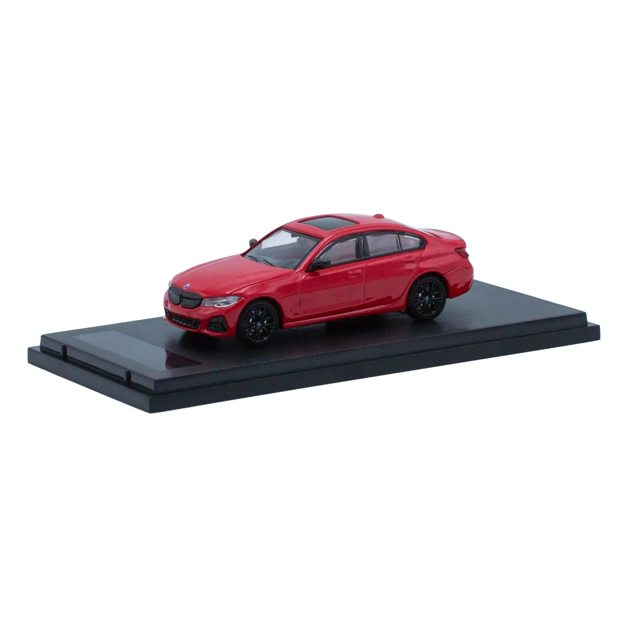 (vermelho) Miniatura De Carro Bmw Série 3 G20 Em Liga Metálica, Escala 1:64.