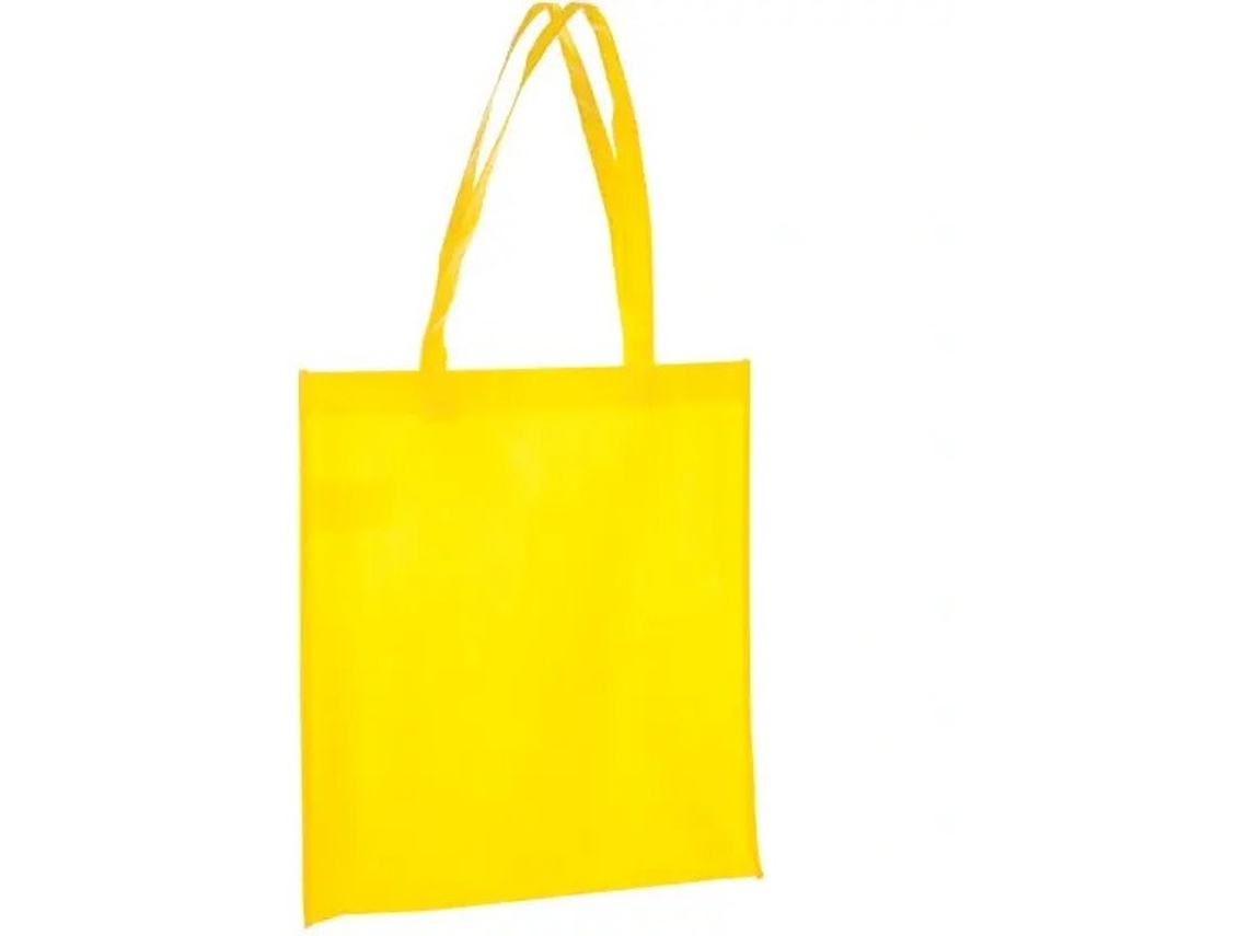 Pacote Com 70 Sacos Ecológicos Amarelos Planos 35x40 De Fábricavayotoy