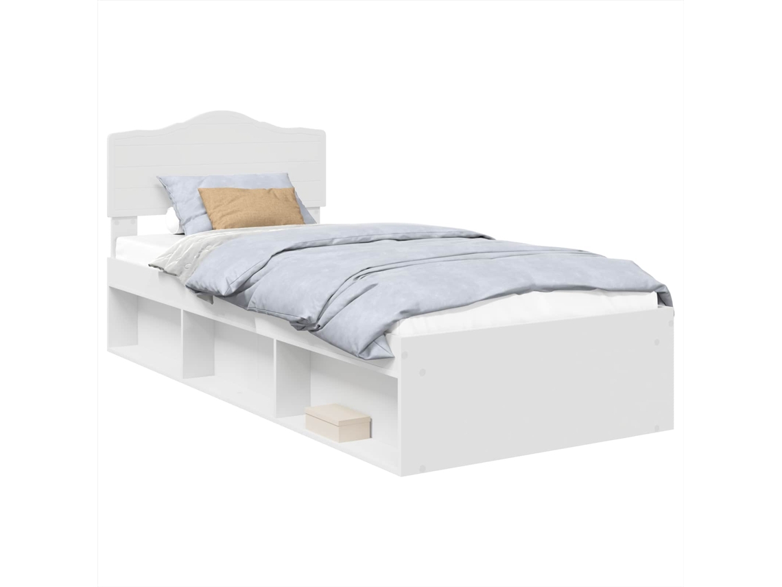 Maison Exclusive - Estructura De Cama 90 X 200 Cm Madera De Pino Macizo