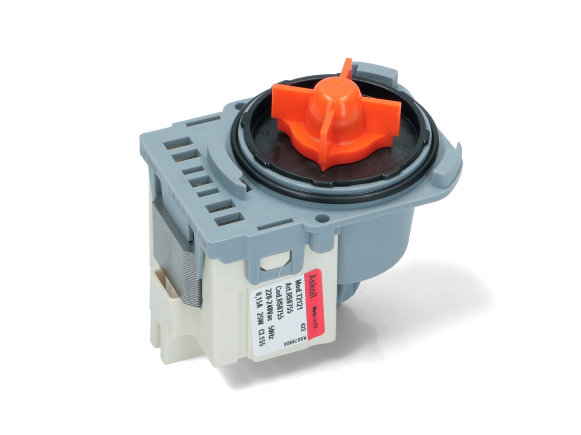 Bomba Eléctrica Con Encaje Bayoneta Inferior Rast 5 25w Para Lavadora Pmp035un