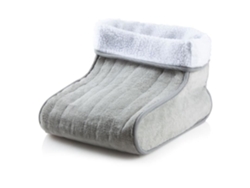 DOMO Saco Calientapiés Gris 3 Niveles de Calor Súper Suave