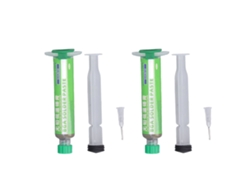2 Set Pasta De Soldadura De Baja Temperatura Con Alta Resistencia De Unión Jeringa Eutéctica Para Soldadura