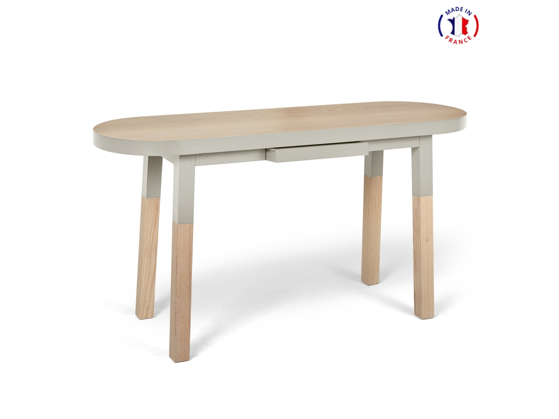 Escritorio MON PETIT MEUBLE FRANÇAIS Consola de Madera Maciza 100 cm