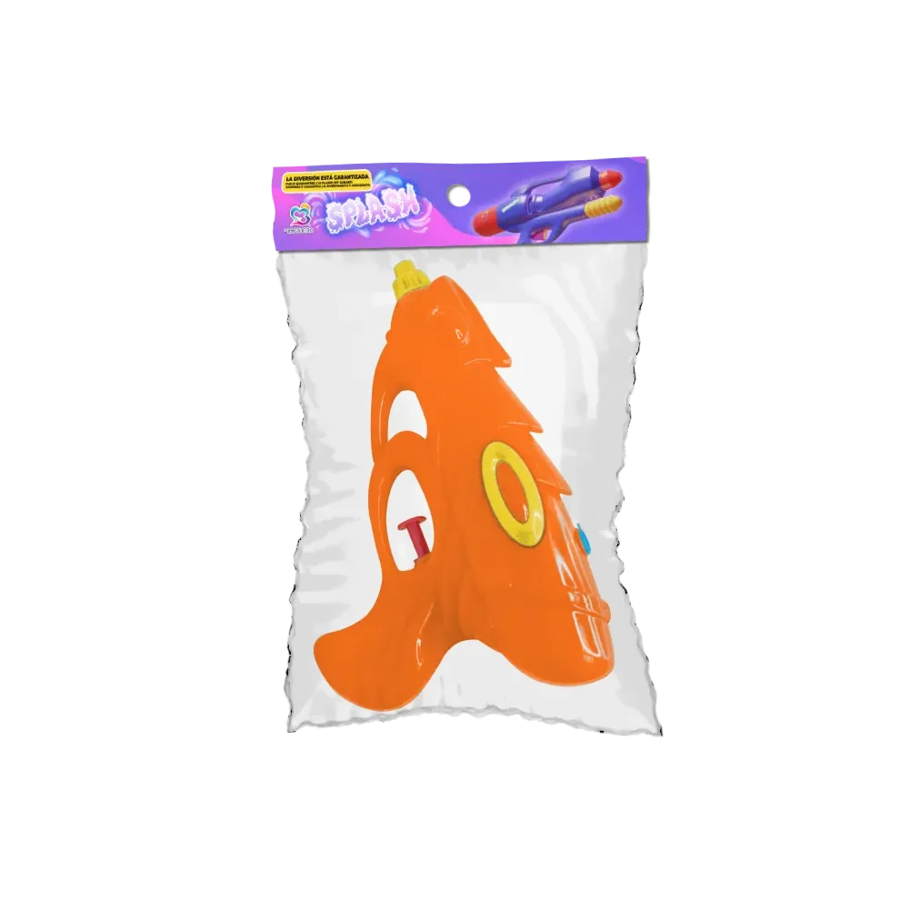 Pistola de agua naranja Marbueno para jardín y playa - Marbueno Summer